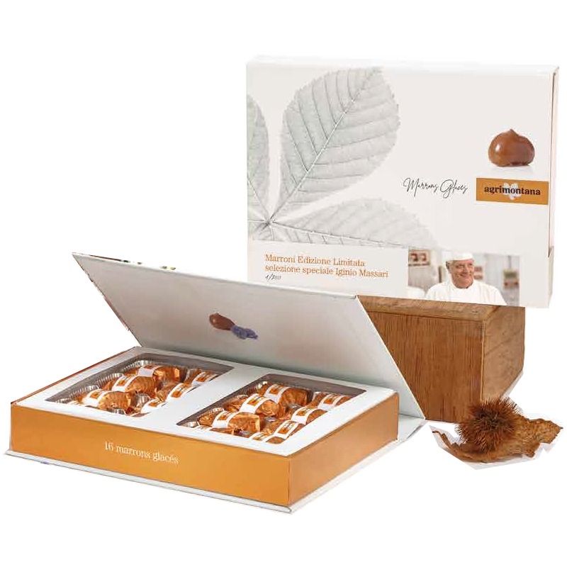 Boîte 16 Marrons Glacés  