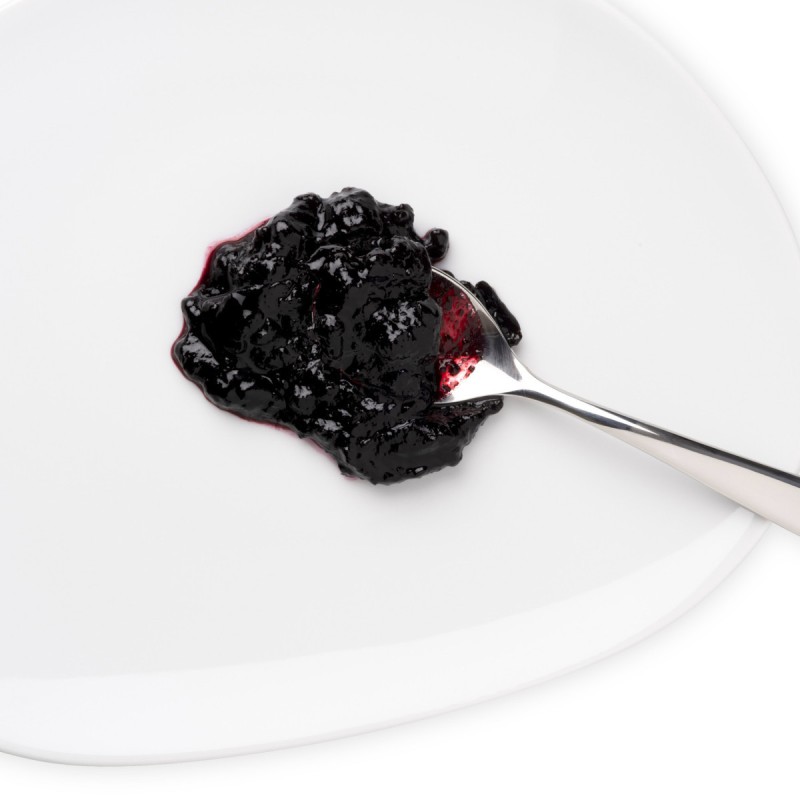 Confiture de myrtilles sauvages 80% fruits 0.9Kg